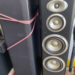 JBL L880 Speakers Audiophile Quality L Series Standing Home System Works Tested