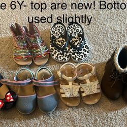 Toddler Girl Shoes - Size 6-7Y