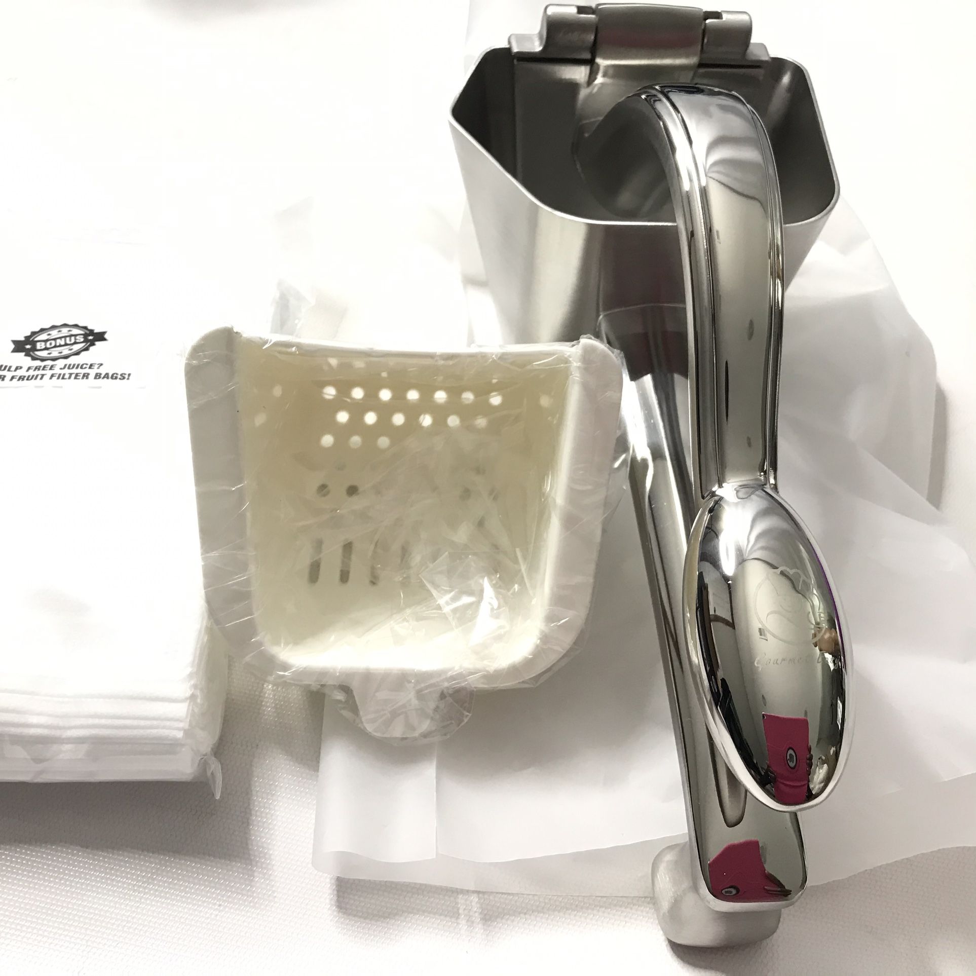 Lemon Orange Lime Hand Juicer Pro Squeezer Press Tool Manual Stainless Steel New