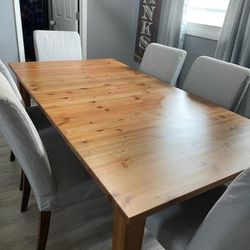 Dinning Table And 6 Chairs