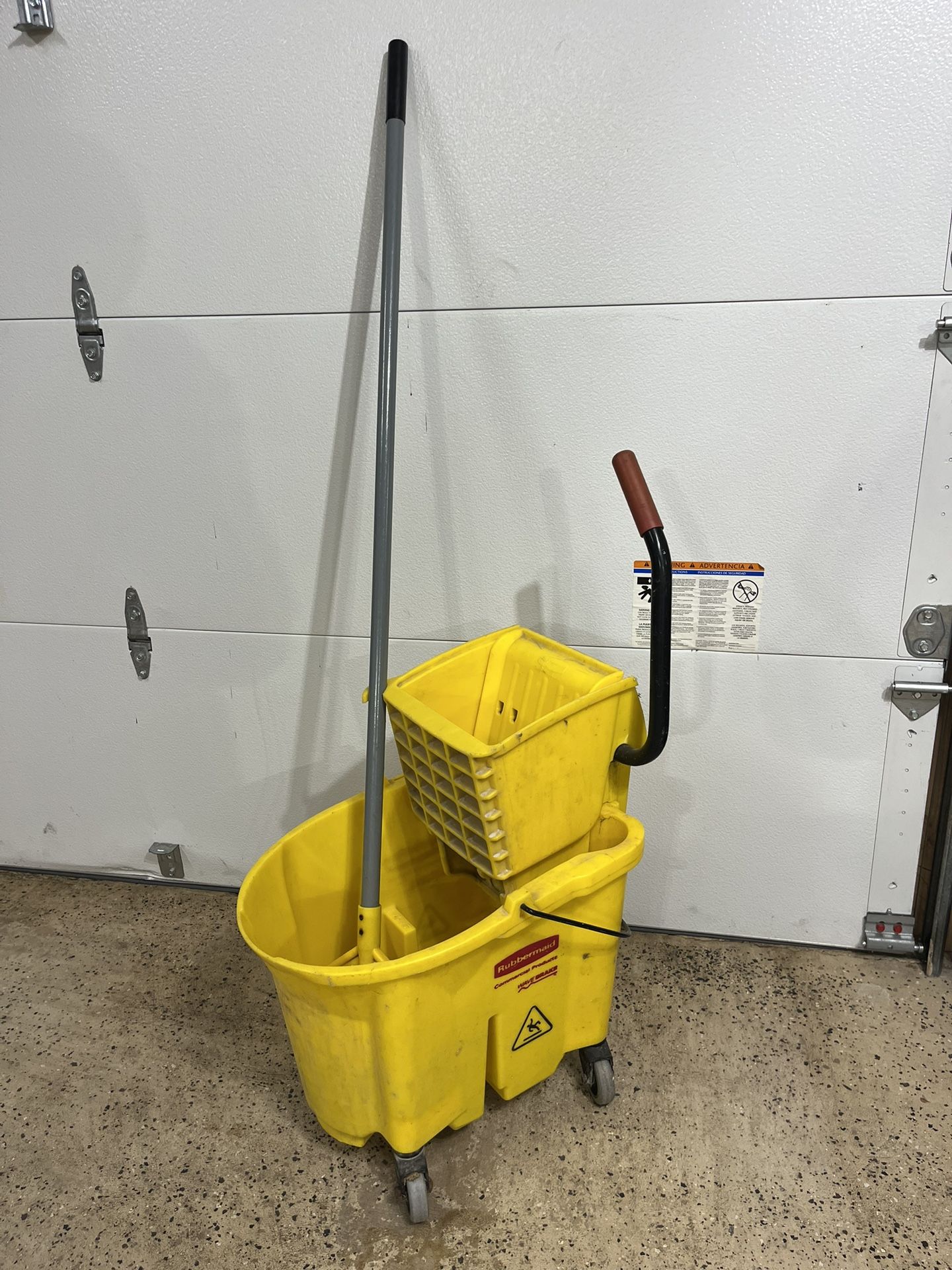 Mop Bucket And Mop