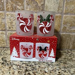 Set Of Two Disney Glasses