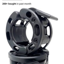 Clout Fitness Olympic Barbell Clamps Collars Quick Release Pair of Locking Weight Clips Fit 2 Inch Barbell