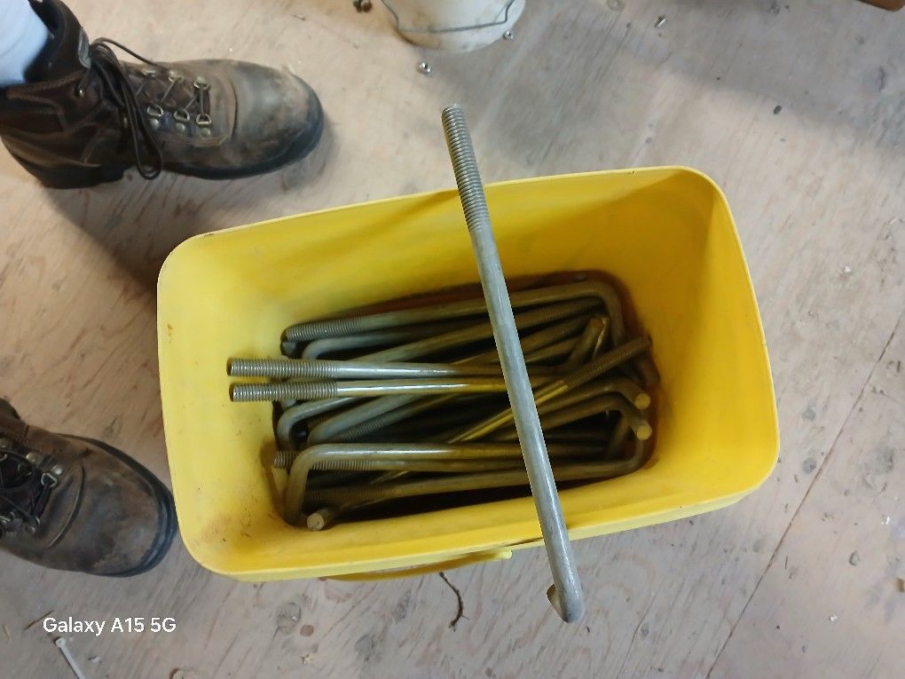 55 - 1/2" X 10" S. S. ANCHOR BOLTS $25