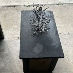 Vintage Antique Hand painted Wood Coffee Table Made In South Africa 