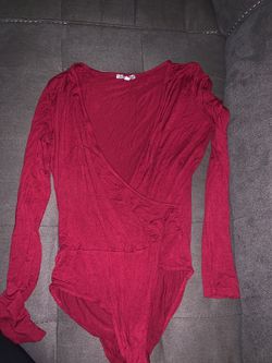 Red bodysuit (size m)