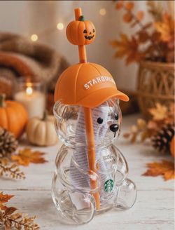Starbucks bear glass cups 🐻