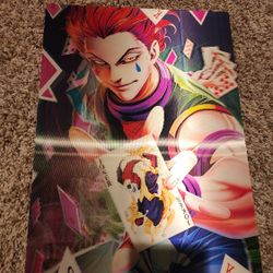Hunter x Hunter Hisoka Holographic Poster