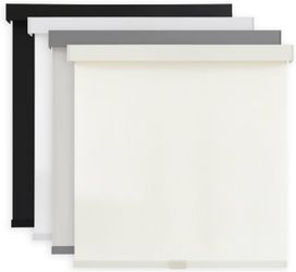 AOSKY Light Filtering Roller Shades for Windows, 42" W × 72" H, Ivory
