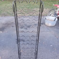 Steel Wine Rack/Stand 
Holds 44 Bottles 