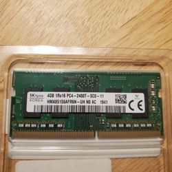 4GB DDR4 for laptops
