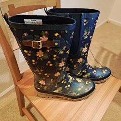 Rain Boots – Like New (Worn Once)