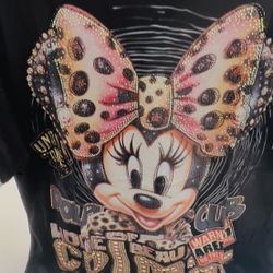 Minnie Mouse bling Shirt