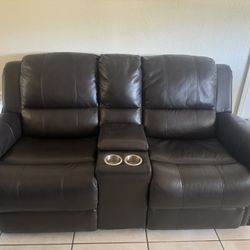 Leather Couch