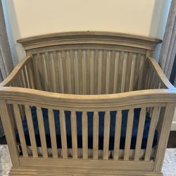 Crib and Mattress 