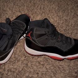 Jordan 11 Bred Size 8 Womens 