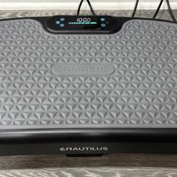 Nautilus VibraTone Pro Series Fitness Vibration Board w/ Remote & Resistance Bands – Open Box