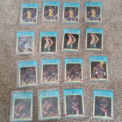 Fleer Basketball Super Star Stickers