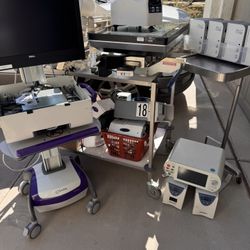 Medical Supplies For Parts Rolling Cart Not Included