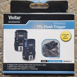 Vivitar Dual Action Lightning and Motion Activated Shutter Trigger for Nikon VIV-FT-2900N