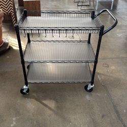 Heavy Duty Rolling Cart with Wheels