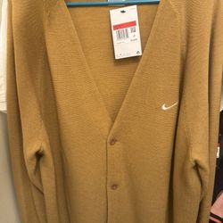 Nike Sb Cardigan Size Large Men New 