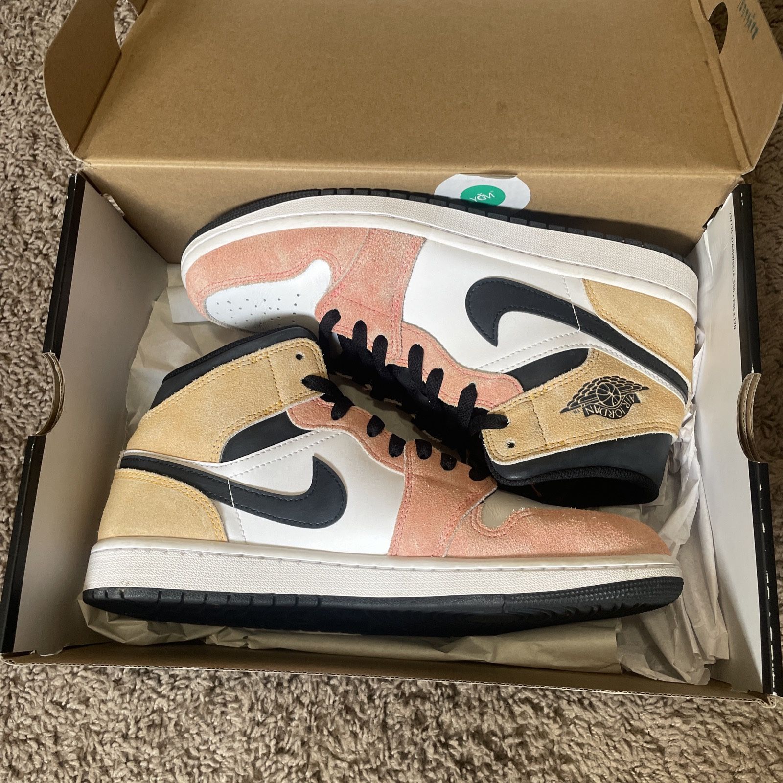 Jordan 1 Mid Se Fight Club