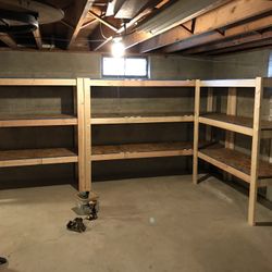 Storage Shelving For Totes And Bins