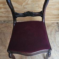 Vintage Velvet Chair
