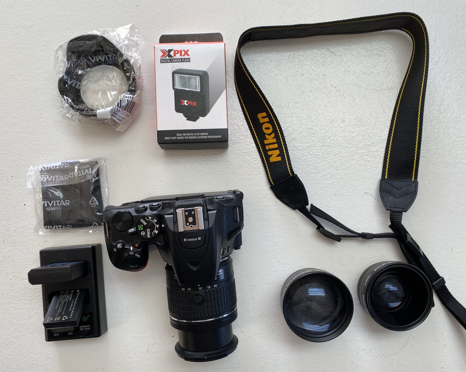 Nikon D5600 with extras