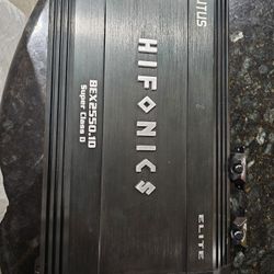 Hifonics Brutus Elite 2500d