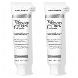 Nano Hydroxyapatite Toothpaste,Fluoride Free Formula,Supports Enamel Care,Appropriate for Sensitive Teeth, Gentle Mint, Fresh Breath,3.53 oz(2Pk)