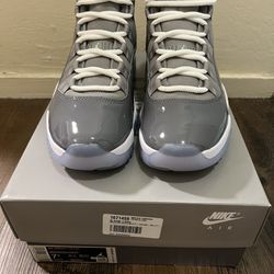 Jordan 11 retro cool grey (2021) size 7.5 mens