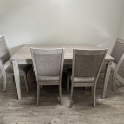 Dining Table Set With Bench