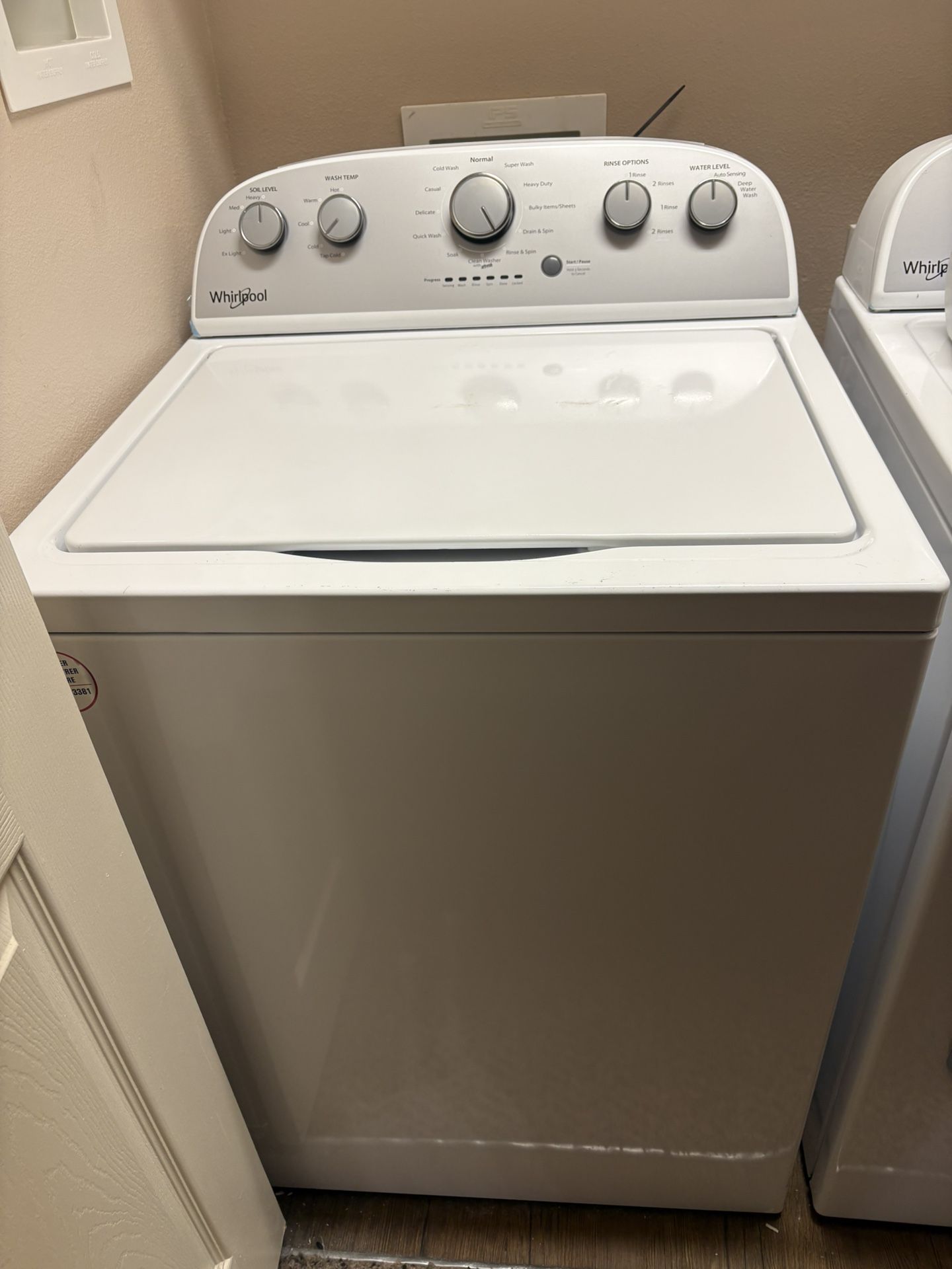 Washer& Dryer Set
