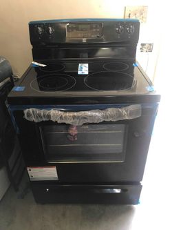 New electric stove