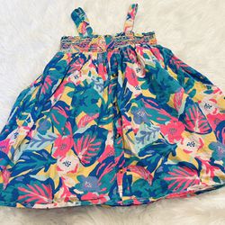 Cat & Jack Tropical Floral Dress *4T