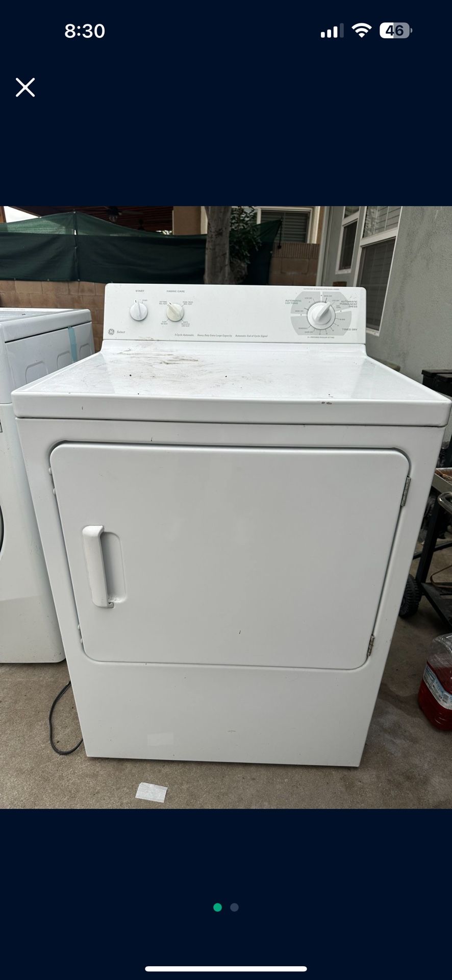 DRYER ONLY $60