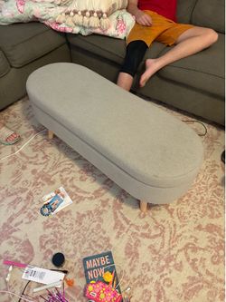 ottoman/storage for living room