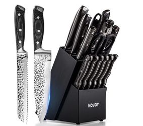 15 pcs Kitchen Knife High Carbon Japanese Stainless Steel Knife
