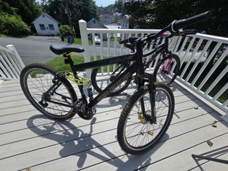 Genesis mountain bikes. His and hers