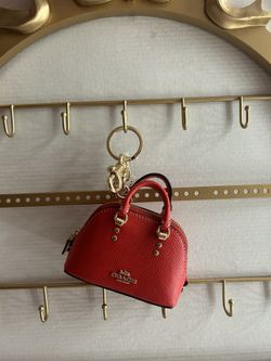 Coach | Red Mini Purse Bag Charm