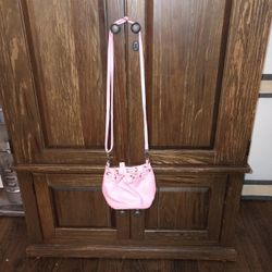 Victoria's Secret Convertible Mini Bucket Bag Pink