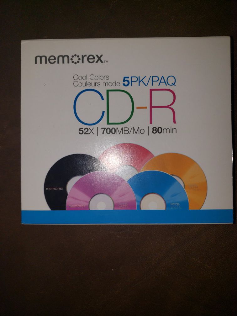 5PK Color CD-R