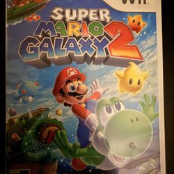 Super Mario Galaxy 2 Original Nintendo Wii Videogame
