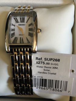 New women's Seiko watch