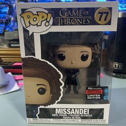 Funko Pop Game Of Thrones #77 Missandei 2019 NYCC Fall Convention Exclusive