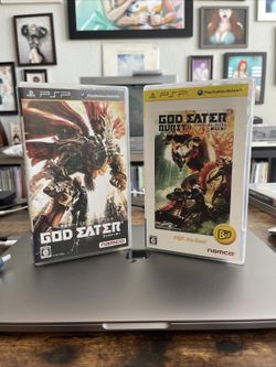 PSP God Eater & God Eater Burst Sony Japanese US Seller PlayStation