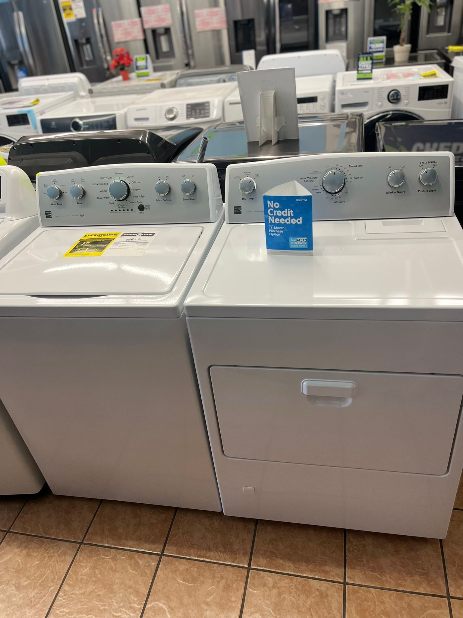 Kenmore Washer And Dryer Set