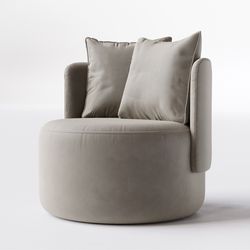Velvet Swivel Chair